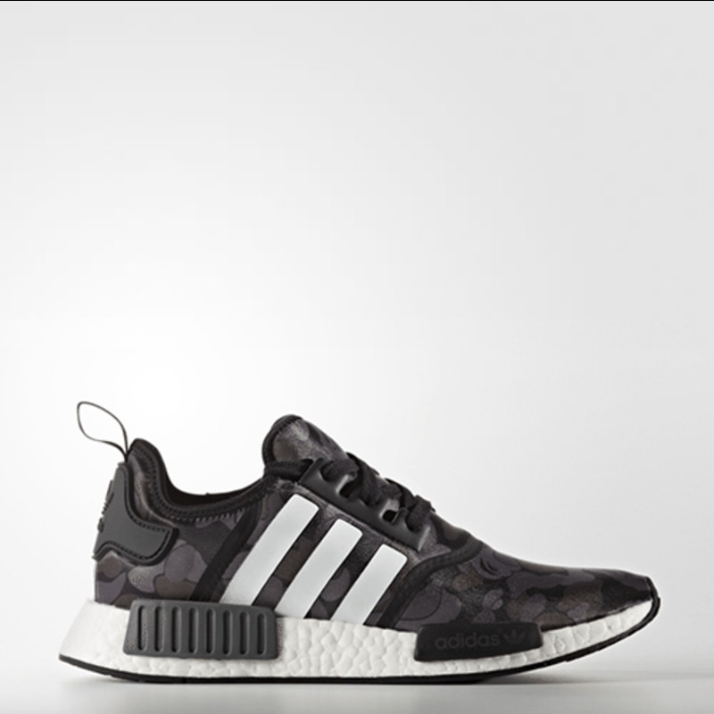 Bape x adidas NMD Black Camo BA7325 Grailify